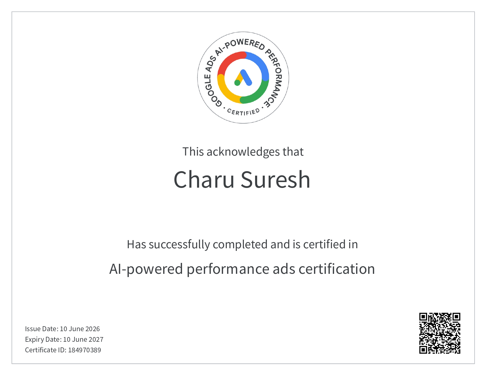 Google AI Performance Ads