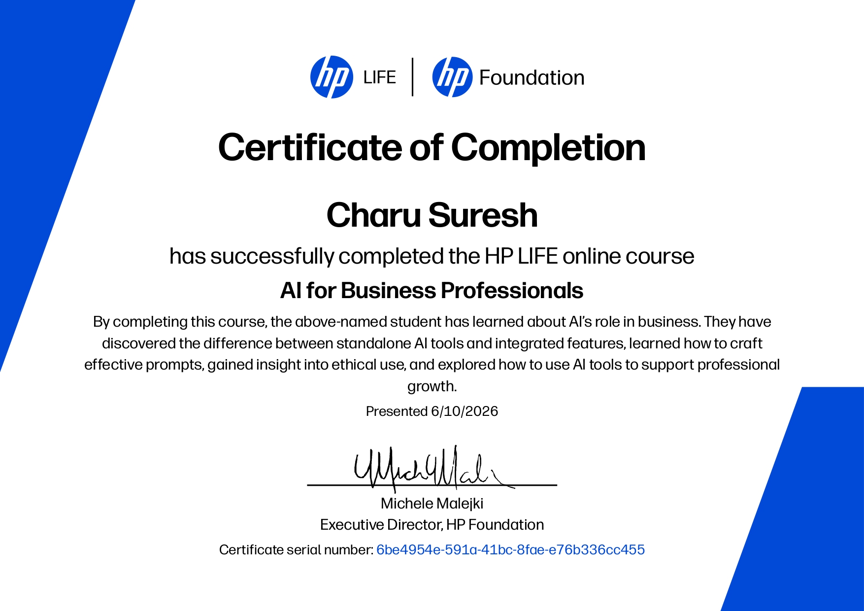HP AI for Business