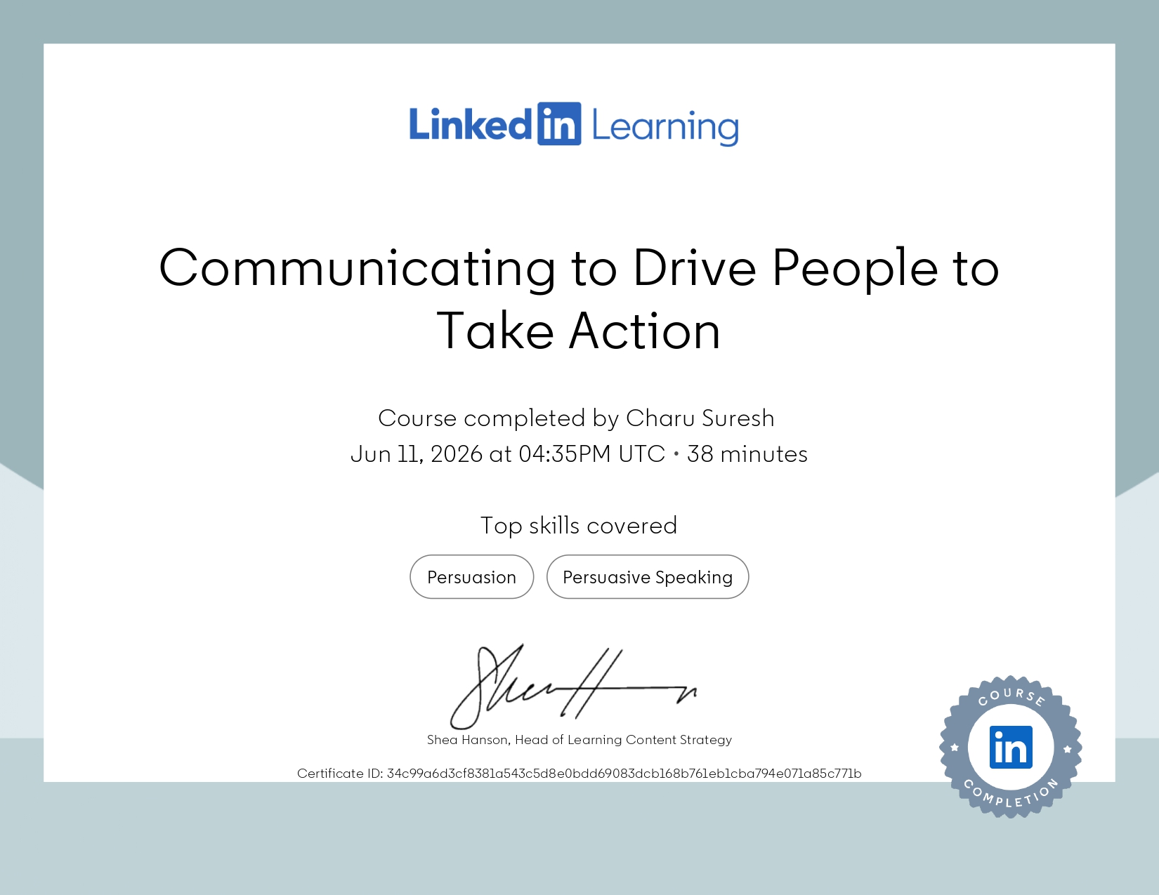 LinkedIn Learning Communication